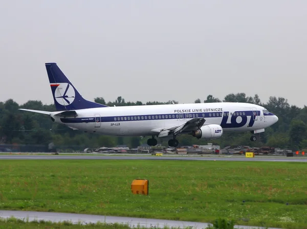 LOT Boeing 737 — Stock Photo, Image