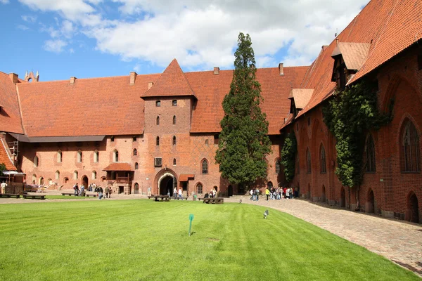 Malbork castle, Poland — Stock Photo, Image