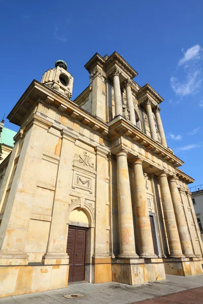 Warsaw - Carmelite church — Stock Photo, Image