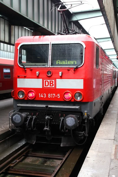 Deutsche bahn trein — Stockfoto