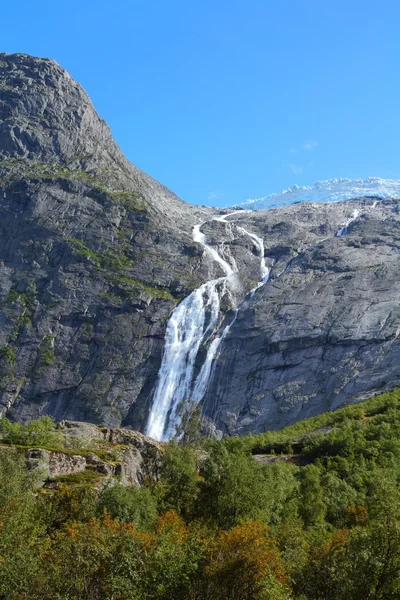 Norveç şelale — Stok fotoğraf