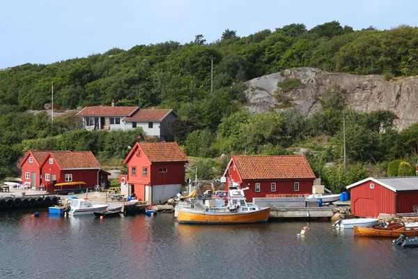 Wioska rybacka w Norwegii — Zdjęcie stockowe