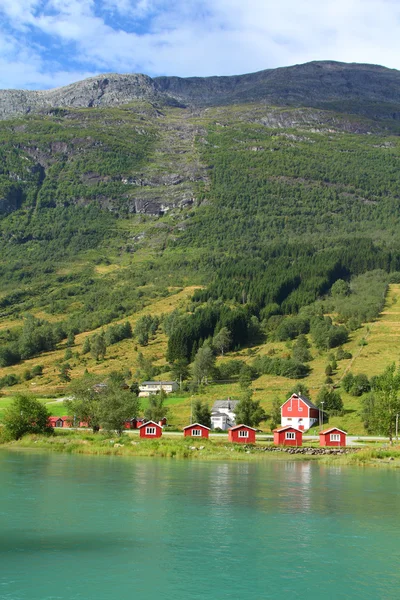 Norveç, fjordane sogn — Stok fotoğraf