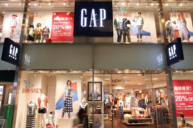 Gap moda mağazası