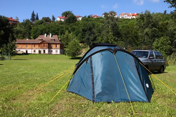 Camping i Polen — Stockfoto