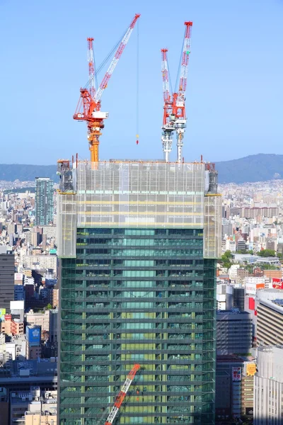 Construcción de rascacielos Osaka —  Fotos de Stock