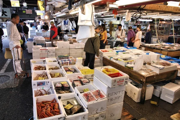 Tokyo balık pazarında — Stok fotoğraf