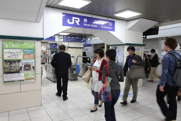 神户站、 日本 — 图库照片