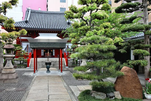 Осакский буддийский храм — стоковое фото