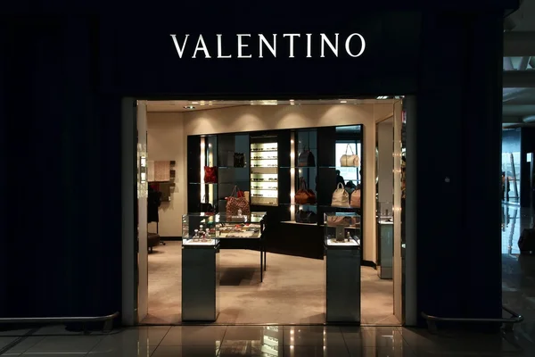 Valentino fashion store — Stock Photo, Image