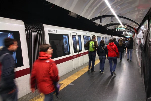 Rome metro — Stock Photo, Image