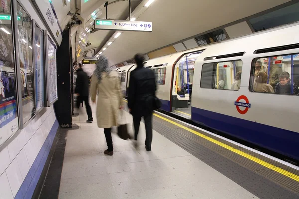 Metro van Londen — Stockfoto