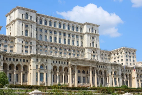 Palace of Parliament in Romania — Stock Photo, Image