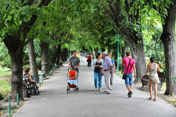 Bucharest - Cismigiu Gardens — Stock Photo, Image