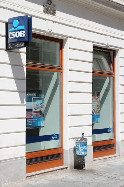 Csob bank in der slowakei — Stockfoto