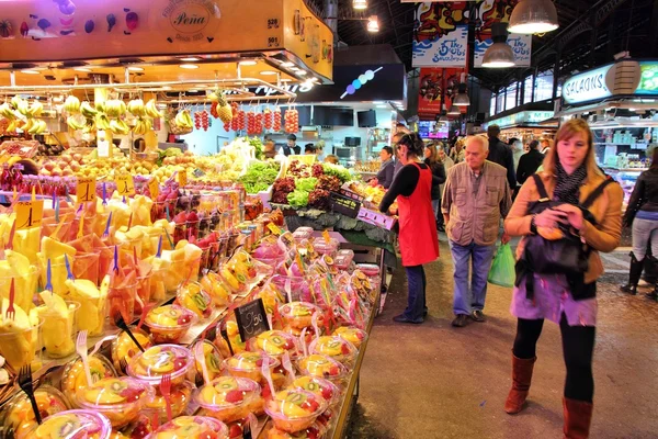 Barcelona market — Stock Photo, Image