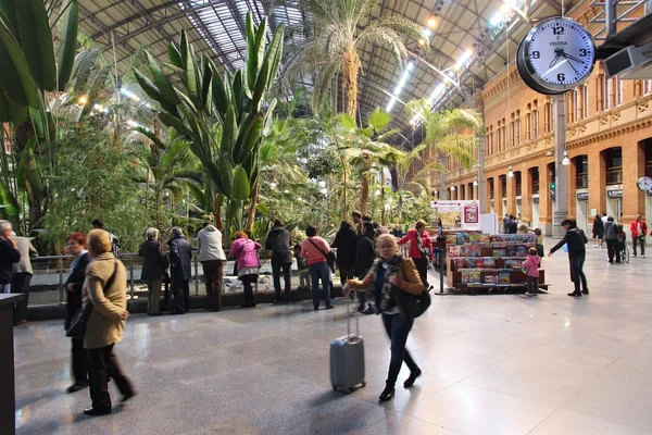 Madrider Bahnhof — Stockfoto