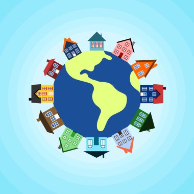 Yeryüzündeki evleri