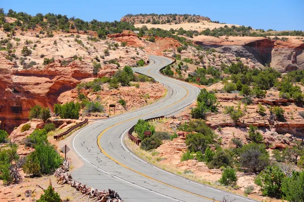 Strada nello Utah — Foto Stock