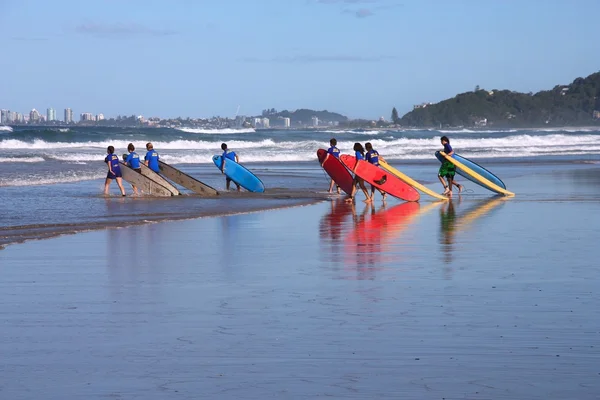 Surf costa dourada — Fotografia de Stock