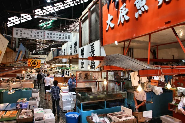 Tokyo vismarkt — Stockfoto