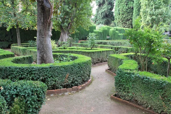 Alhambra zahrady — Stock fotografie