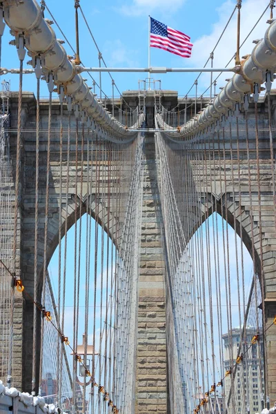 Ponte de Brooklyn — Fotografia de Stock