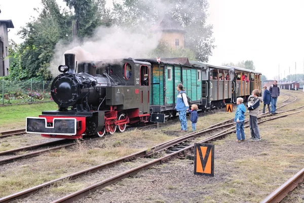 Vecchio treno a vapore — Foto Stock