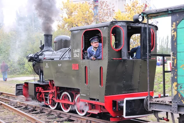 Steam train in Poland — Stock Photo, Image