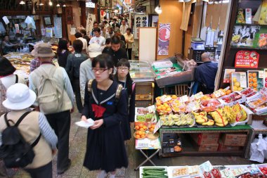Kyoto gıda pazarı