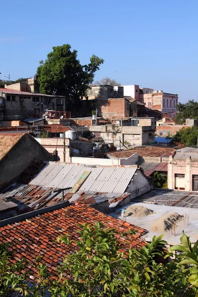 Antiguo paisaje urbano de arquitectura residencial —  Fotos de Stock