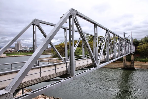 Truss bridge in Japan — Stock Photo, Image