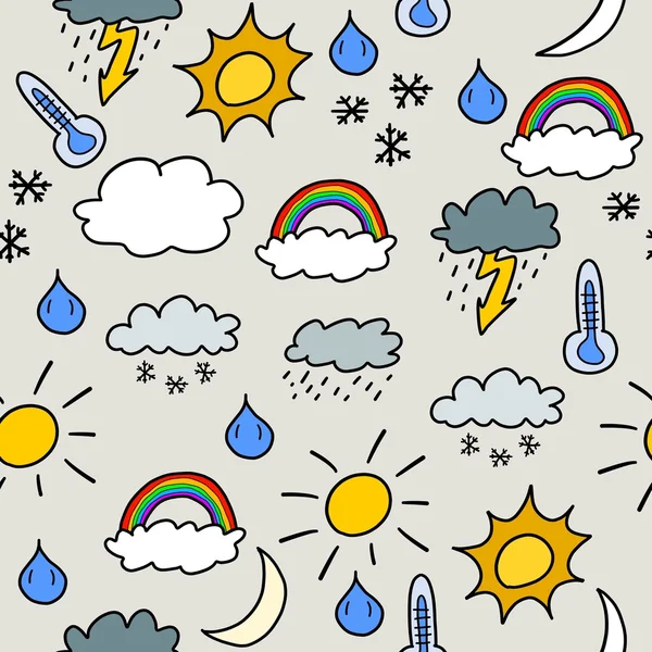 Weather background — Stock Vector