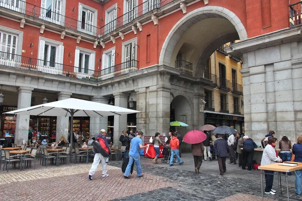 Madrid personas — Foto de Stock