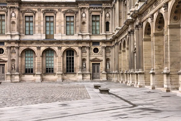 Louvre, Paříž — Stock fotografie