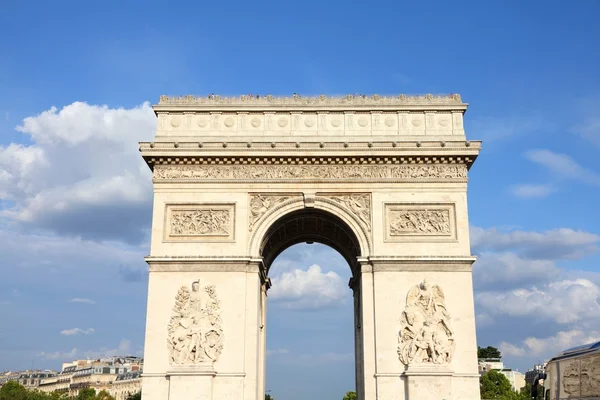 Paris - Triumphal Arch — Stock Photo, Image