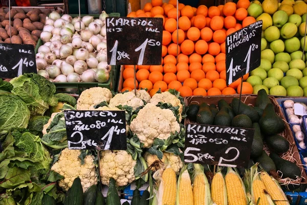 Gıda pazarı — Stok fotoğraf