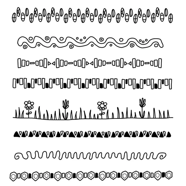 Conjunto de divisores — Vetor de Stock