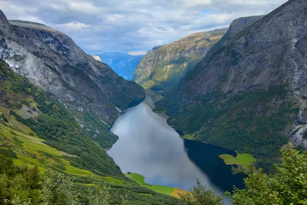 Nærøyfjorden, Norge — Stockfoto