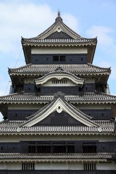 Matsumoto Jo castle, designated as National Treasure of Japan. — Stock Photo, Image