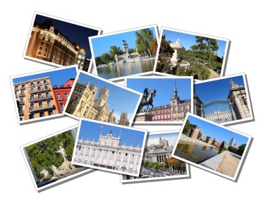 Madrid kartpostallar