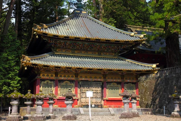 Part of Tosho-gu Shinto shrine. Nikko — Stock Photo, Image