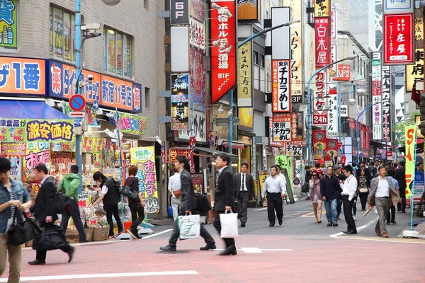 东京新宿区 — 图库照片