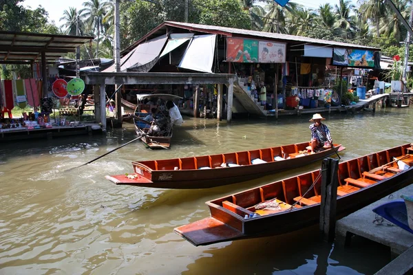 Floating market, Thailand — Zdjęcie stockowe