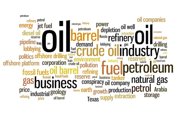 Oleju przemysłu tło — Zdjęcie stockowe