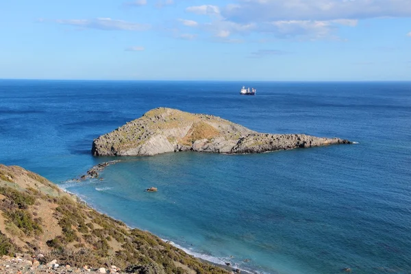 Chrysostomos strand — Stockfoto