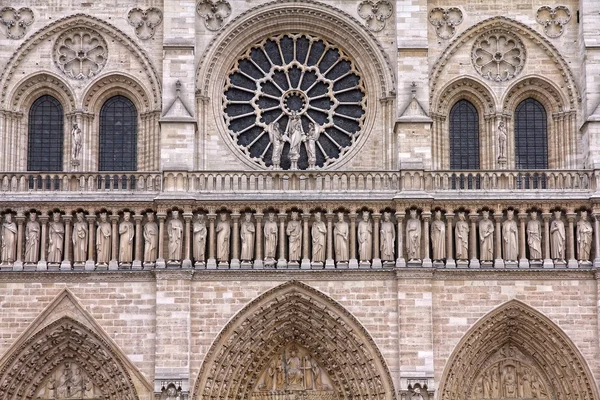 A Notre dame, Párizs — Stock Fotó