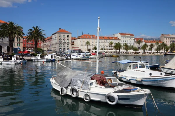 Split marina, Croacia — Foto de Stock