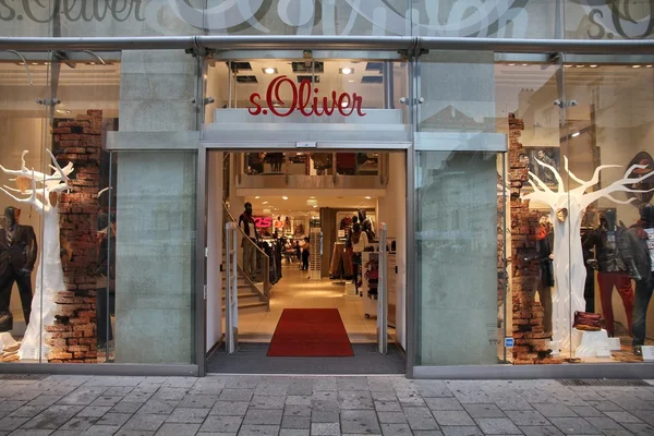 Tienda de moda S.Oliver — Foto de Stock