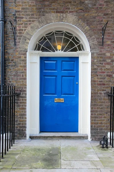 London Georgian door — Stock Photo, Image